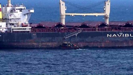 Ukrayna'dan gelen gemileri İstanbul Boğazı girişinde kontrol ediliyor