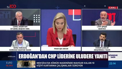 Cemal Enginyurt'un koruması Latif Şimşek'i darp etti