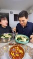 Husband and Wife Funny Eating  Show Viral Video A Millions View Trending in Tik Tok Ep.8