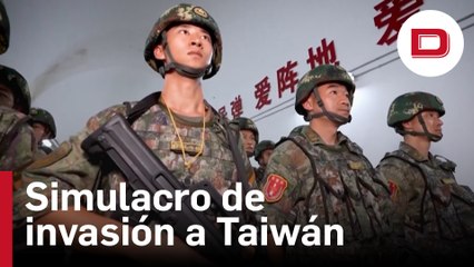 Download Video: Taiwán entiende los últimos ejercicios militares chinos como un simulacro de invasión