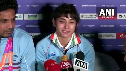 Teary-eyed Indian wrestler 'apologises' to country after winning bronze