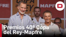 El Rey Felipe VI preside la entrega de trofeos de la regata de vela 40ª Copa del Rey-Mapfre