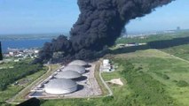 Son dakika haber | Küba'da petrol tesisinde yangın-DÜZELTEREK YENİDEN