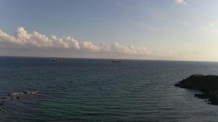 (DRON) Müşterek Koordinasyon Merkezi temsilcilerinin Ukrayna'ya gidecek olan gemideki denetimi başladı