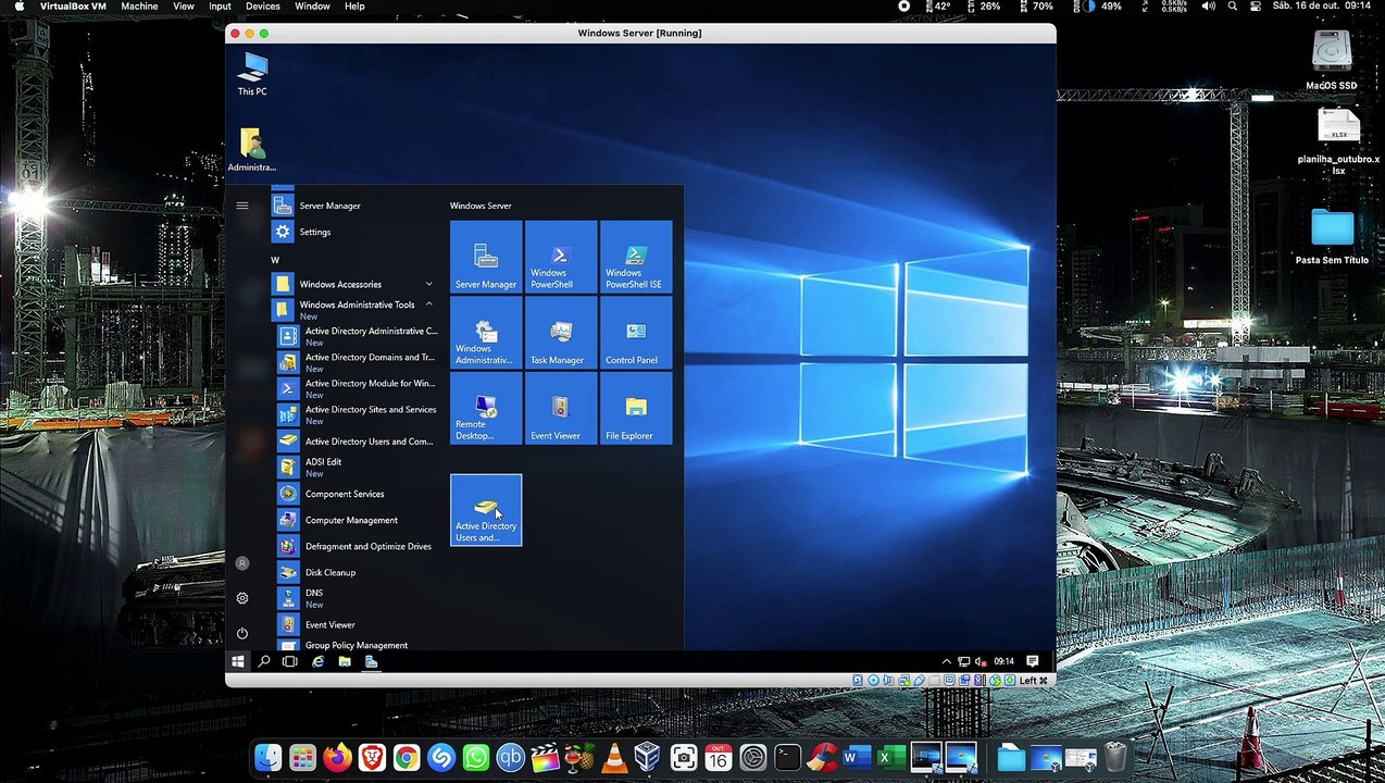 Como adicionar máquinas e usuários em um domínio Windows