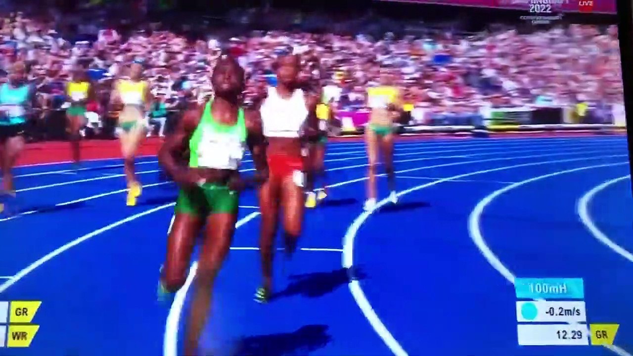 World champion Tobi Amusan wins Commonwealth Games 100m hurdles gold