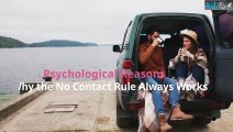 6 Psychological Reasons Why the No Contact Rule Always Works