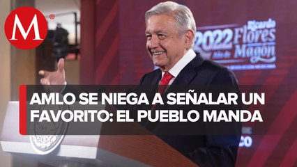 "Todos son buenos": AMLO sobre posibles candidatos de Morena a la Presidencia