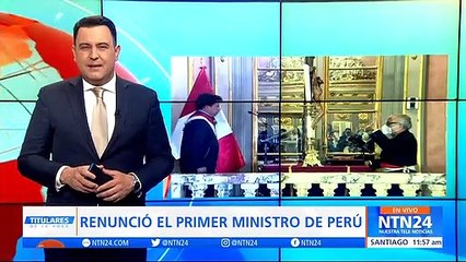 Renunció primer ministro de Perú