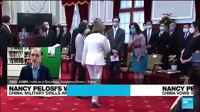 Nancy Pelosi's visit regarded as 'a historic watershed moment for Taiwan'