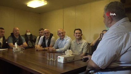 Tahıl yüklü 'Razoni' isimli gemi, Müşterek Denetleme Timi tarafından denetlendi