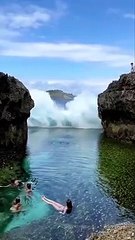 Un spot idyllique qui s'avère bien plus dangereux qu'il n'y parait à Bali