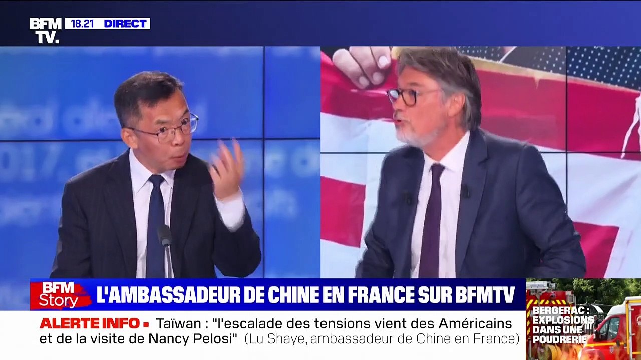 Taïwan: "Après la réunification, on va faire une rééducation", affirme l’ambassadeur de Chine en France