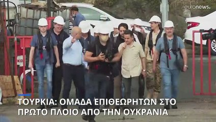 Τουρκία: Ομάδα επιθεωρητών στο πρώτο πλοίο από την Ουκρανία