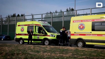 Al menos 11 heridos en un incendio en un almacén ruso
