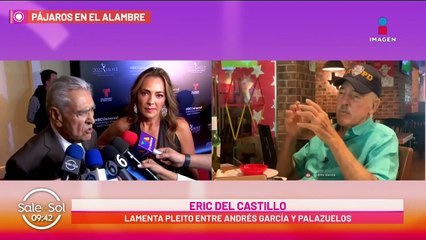 'No lo provoquen' Eric del castillo sobre pleito de Andrés García y Palazuelos