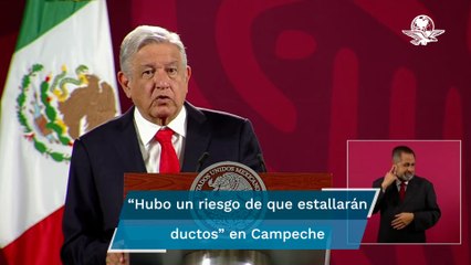 AMLO reconoce robos en plataformas de Pemex