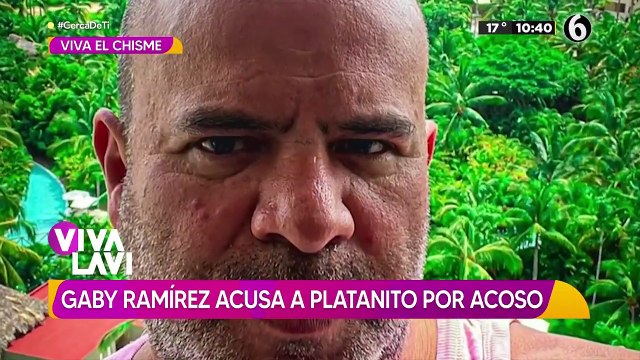Gaby Ramírez acusa a 'Platanito' por acoso sexual