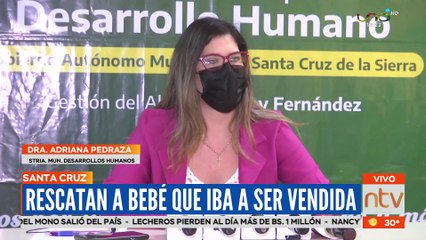 Rescatan a bebé que iba a ser vendida