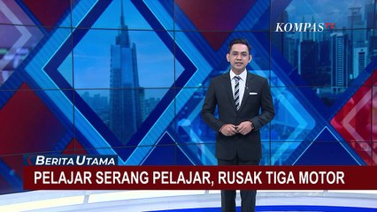 Video Aksi Penyerangan Pelajar di Kabupaten Bandung Terekam CCTV!