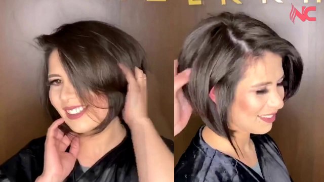La modella è entrata nella moda dei capelli corti con un modello Bob