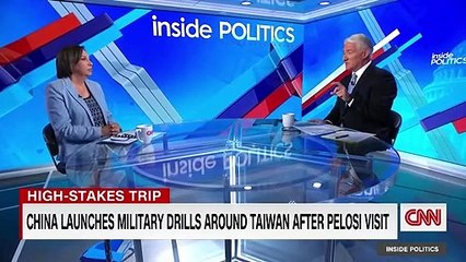 Pelosi says US will 'not abandon' Taiwan as China begins military drills