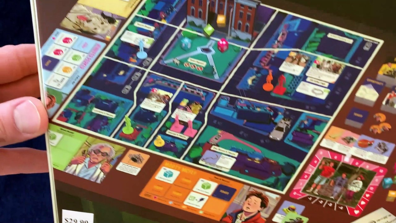 Back to the Future: Back in Time Board Game