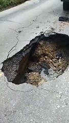 (DENUNCIA) Evidencian falta de mantenimiento de las vías en Medellín