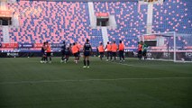 Bologna Fc, l'allenamento allo stadio Dall'Ara