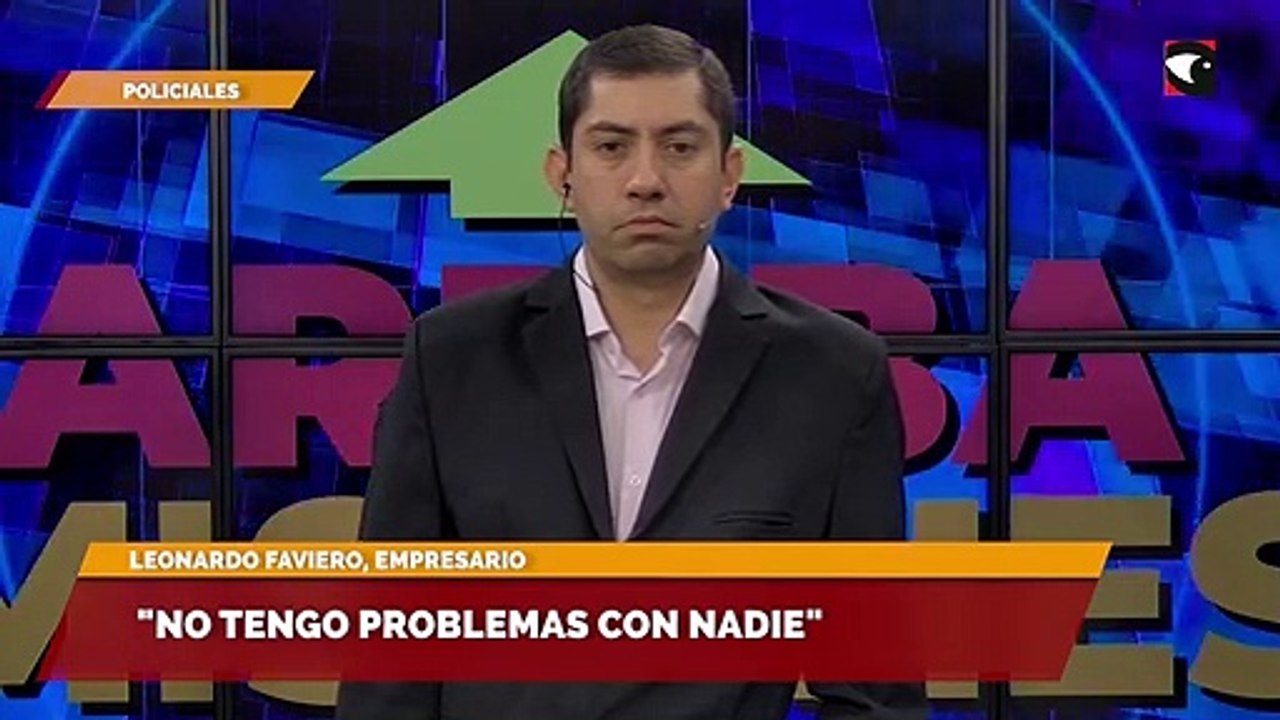 "No tengo problemas con nadie"