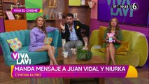 Cynthia Klitbo envío mensaje a Juan Vidal y Niurka