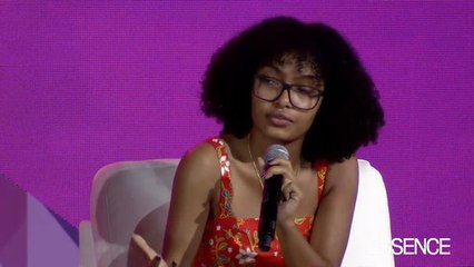 Copy of Yara Shahidi and Spike Lee Talk Activism Through Art In "Lights, Camera, Activism" Panel  GU