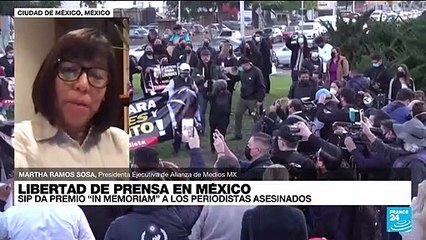 Martha Ramos: "En México no se está protegiendo a los periodistas"