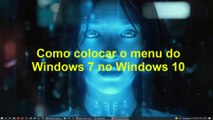 Como colocar o menu do Windows 7 no Windows 10 e 11 - Open-Shell