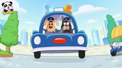 Police Officer and Missing Baby _ Kids Cartoon _ Sheriff Labrador _ BabyBus