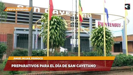 Preparativos para el día de San Cayetano