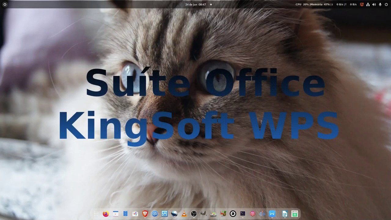 Como instalar a suíte de Office King Soft WPS no Linux