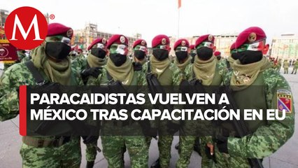 ¡A volar! Paracaidistas mexicanos regresan tras capacitación del Comando Norte en EU