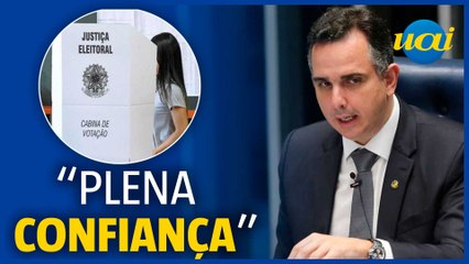 Pacheco defende sistema eleitoral brasileiro