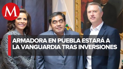 Volkswagen presenta a Barbosa proyectos de inversión en Puebla