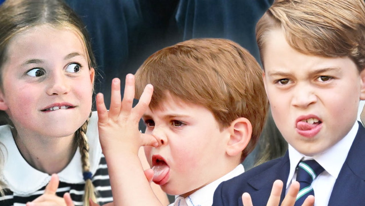 Wer macht es besser? Die lustigsten Grimassen von Charlotte, Louis und George