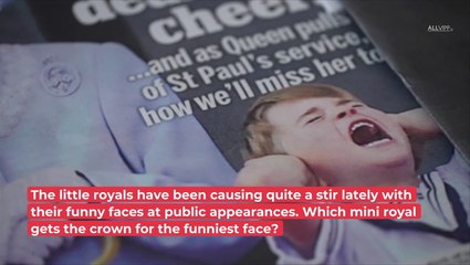 Who Does It Better? The Funniest Faces Of George, Charlotte and Louis