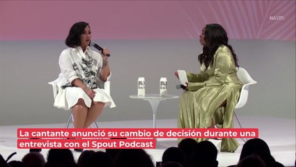 "Últimamente me siento más femenina": Demi Lovato cambia sus pronombres nuevamente