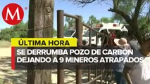 En Sabinas, reportan al menos 9 mineros atrapados tras inundación