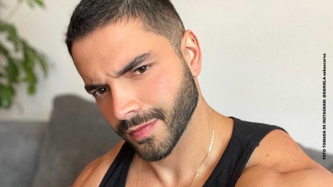 Sebastián Carvajal posó muy romántico con su novia en Cartagena