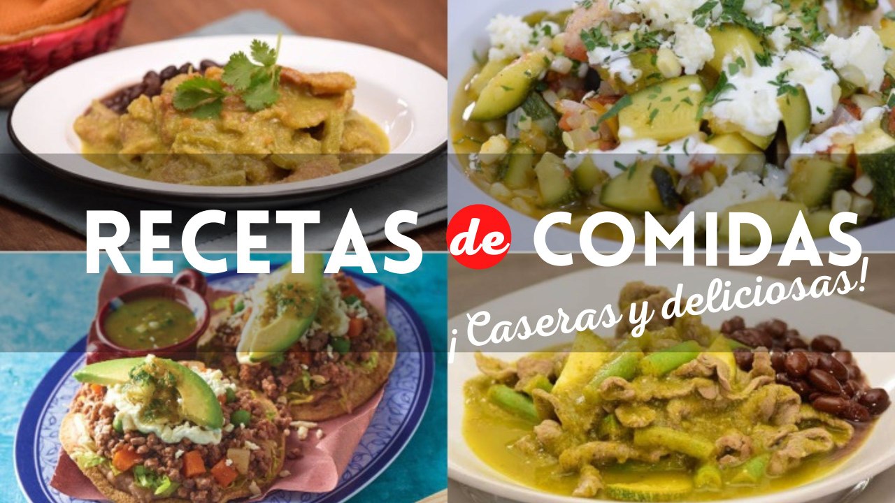 ¿Qué hago de comer hoy? Checa 5 comidas caseras para la semana