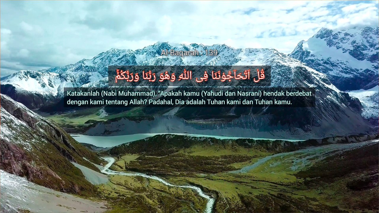 Bagi kami amalan kami, bagi kamu amalan kamu | QS. Al-Baqarah : 139 - 140