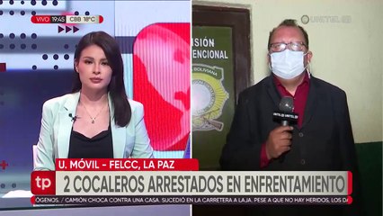 Policía arresta a dos cocaleros de Adepcoca y los conduce a celdas policiales para ser investigados