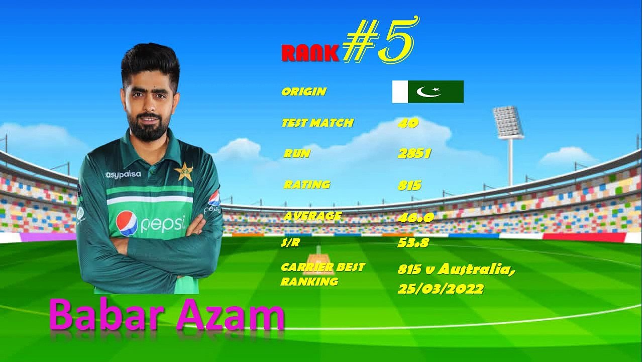 TOP 10 TEST CRICKETER