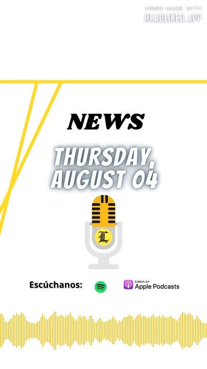 News thursday august 04